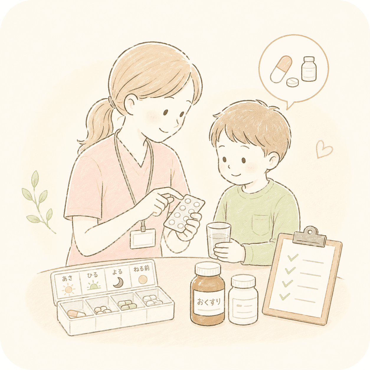 お薬の管理